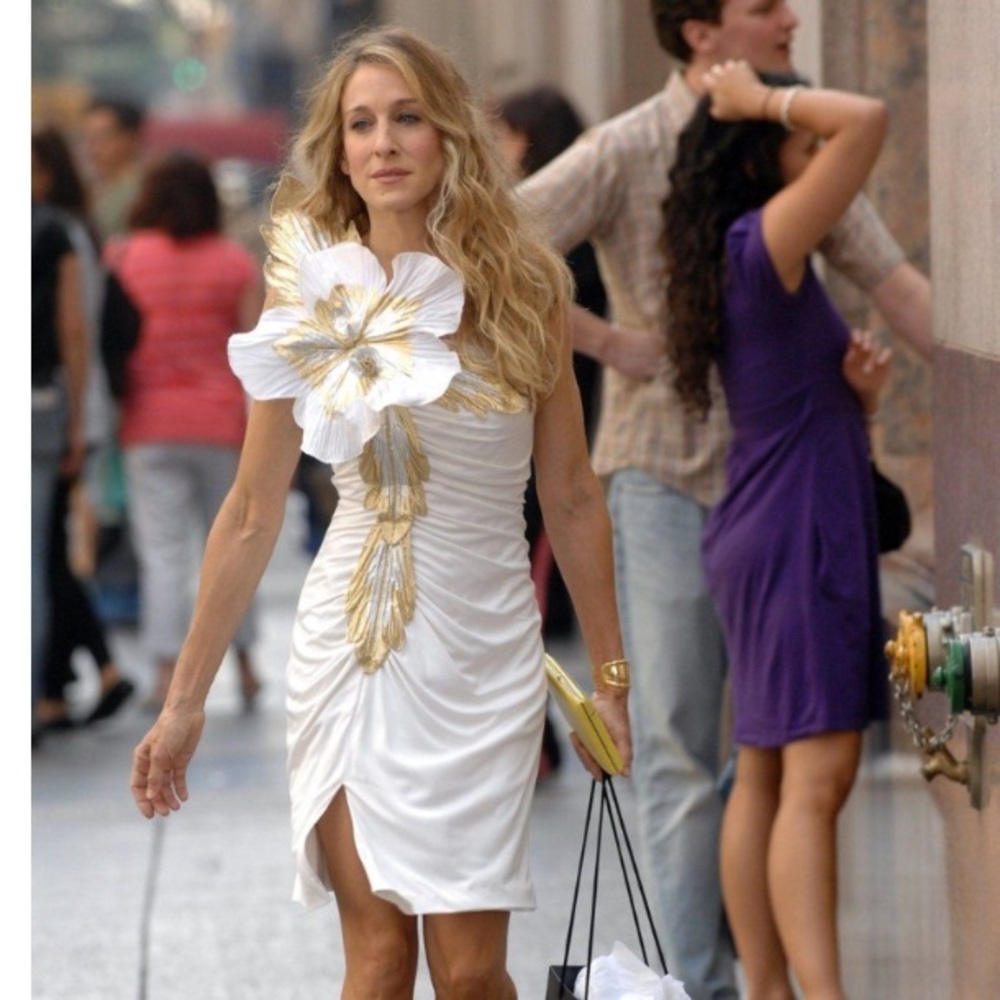 BB COLLECTIONS white dress wedding - Picture 3 of 11